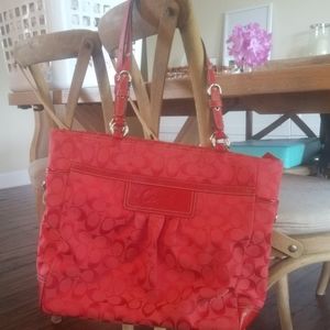 Red Coach purse